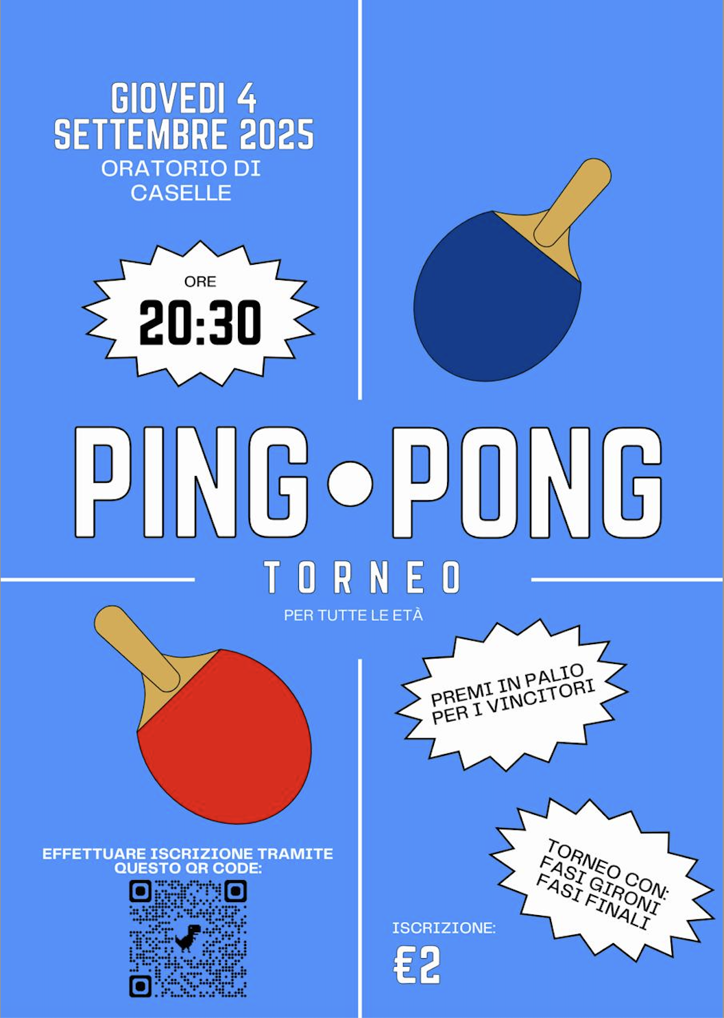 Torneo Ping Pong NOI Caselle