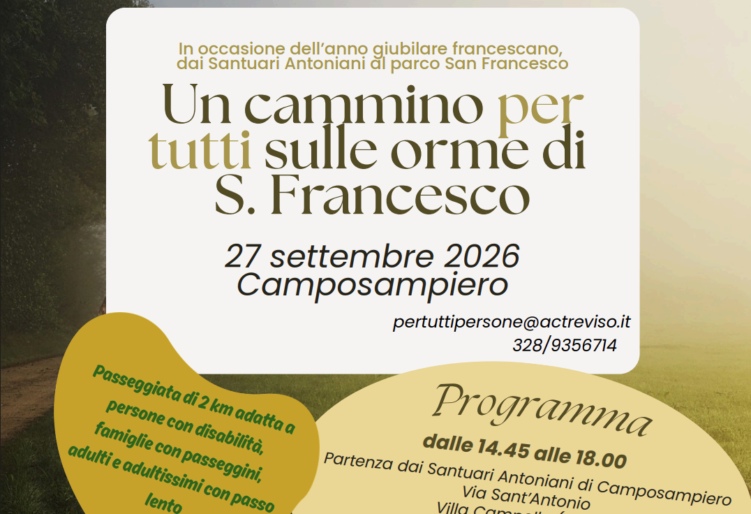 Cammino sulle orme di San Francesco